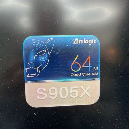 M9C Pro 4K Android TV Box 8GB Media Streamer with Power Adapter