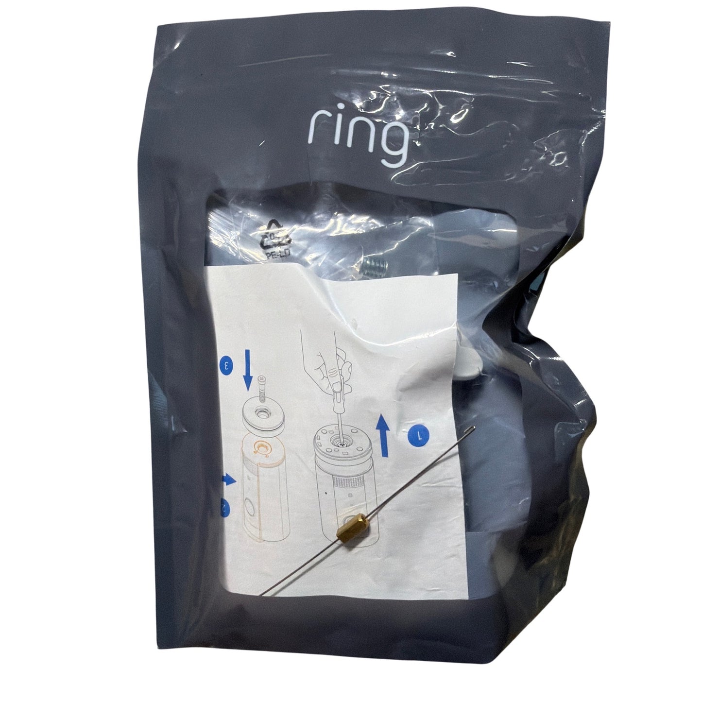 Ring Privacy Kit for Indoor Cam (White) – Cover Only, Missing Power Adapter