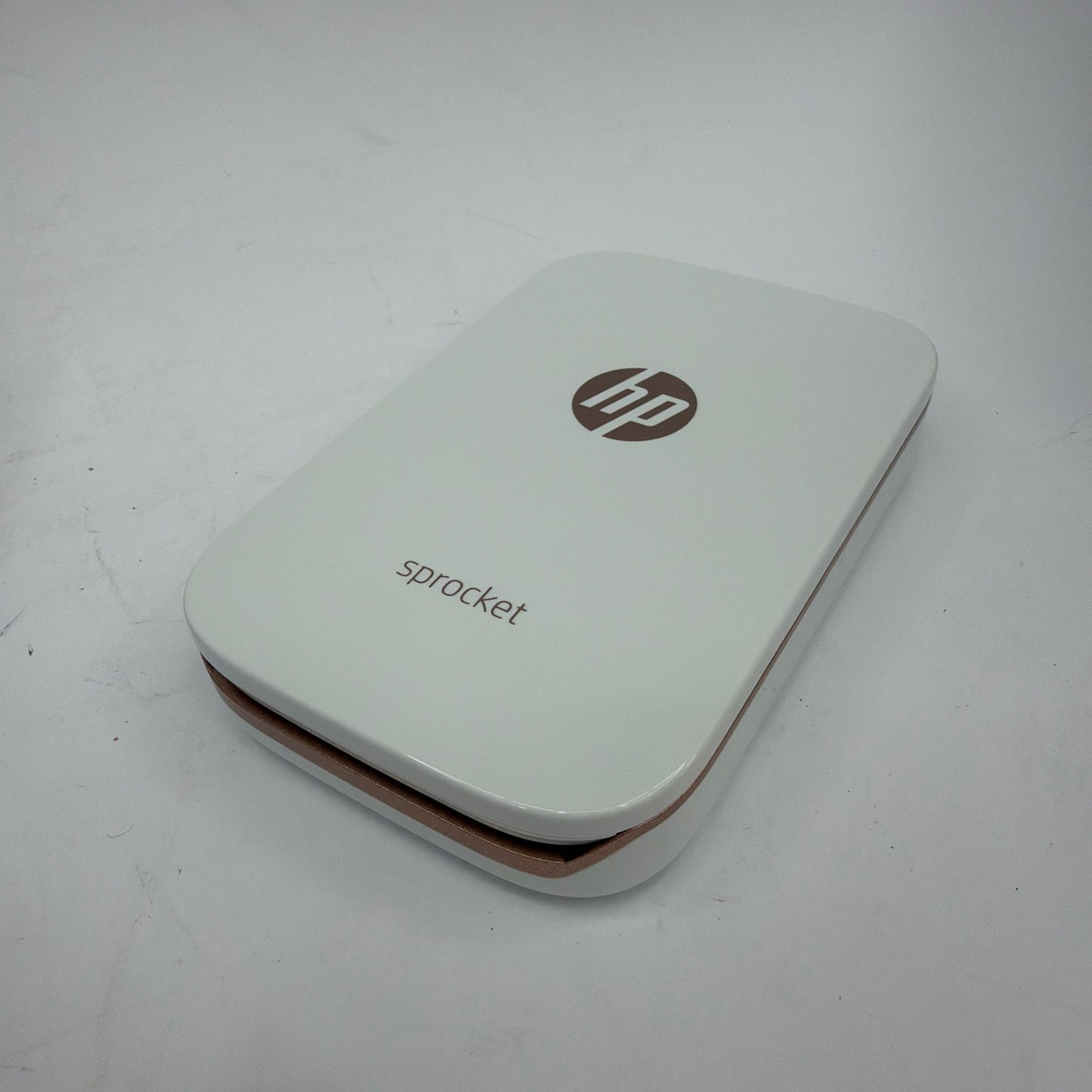 HP Sprocket 100 Portable 2x3 Photo Printer White Rose Gold X7N07A