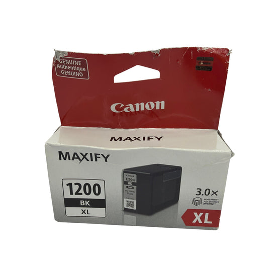 Canon MAXIFY PGI-1200XL BK 1200 Black XL Ink Tank 34.7ml Genuine OEM