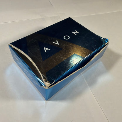 Avon Beaded Chain Medallion 3-Piece Jewelry Gift Set Brown Necklace Ring