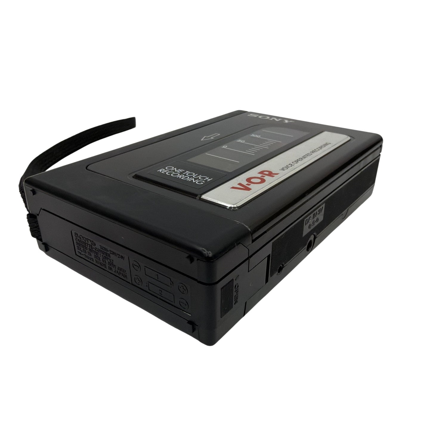 Sony TCM-23V Cassette-Corder Portable Recorder Player VOR As-Is Very Quiet