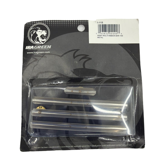 IRA Green Army Multi Ribbon Bar 10S Metal (1-115)