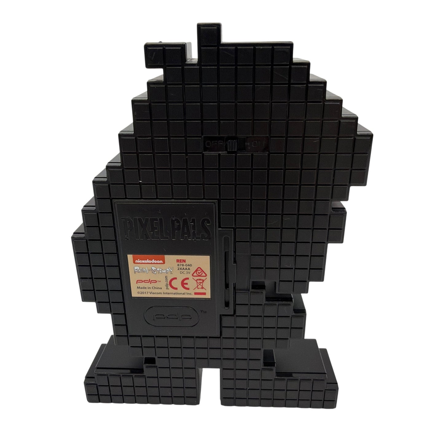 PDP Pixel Pals Ren & Stimpy REN Collectible Lighted Figure 5.5" Tested