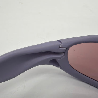 Vintage Oakley Minute Gen 2 Violet Purple Sunglasses Made in USA w/ Oakley Bag