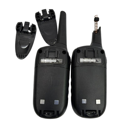 Uniden GMR635-2CK GMRS FRS Two-Way Radio Walkie Talkie Pair Black Tested
