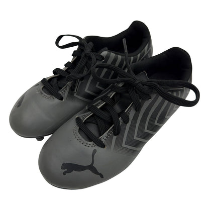 PUMA Tacto II FG Youth Soccer Cleats 106704-03 Black/Castlerock US 1