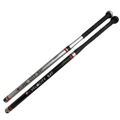 Velocity Bat Speed & Strength Training Baseball Bats 33" 34" Black/Silver