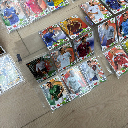 Lot of 60 Soccer Trading Cards Panini Adrenalyn XL Road to 2014 + Donruss Mix