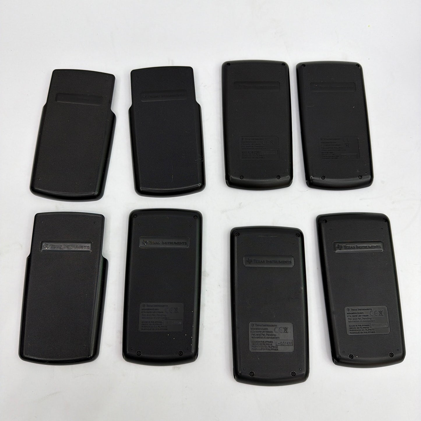 Lot of 5 Texas Instruments TI-30Xa Scientific Calculators with 3 Slide Covers