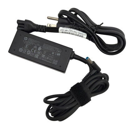 Genuine HP 45W Laptop AC Adapter Charger 19.5V 2.31A Blue Tip 741727-001