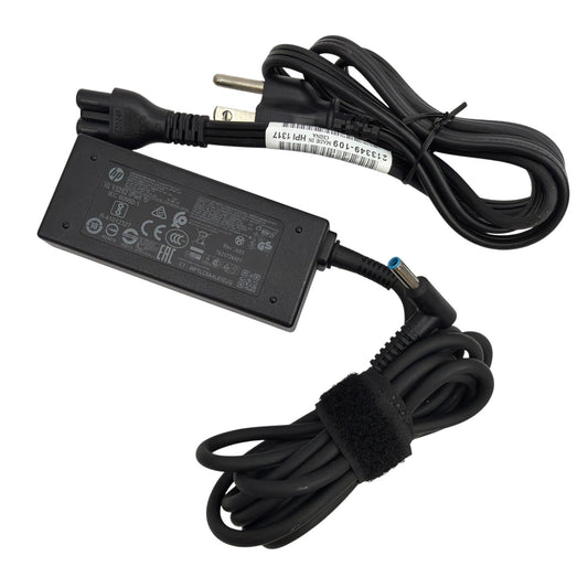 Genuine HP 45W Laptop AC Adapter Charger 19.5V 2.31A Blue Tip 741727-001