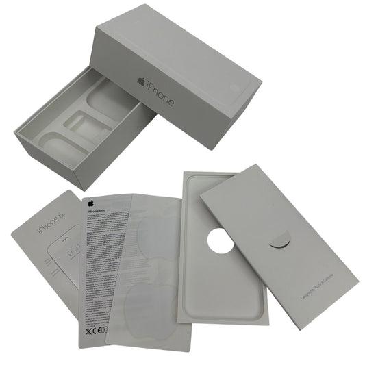 Original Apple iPhone 6 Box Only MG642LL/A Silver 64GB Packaging