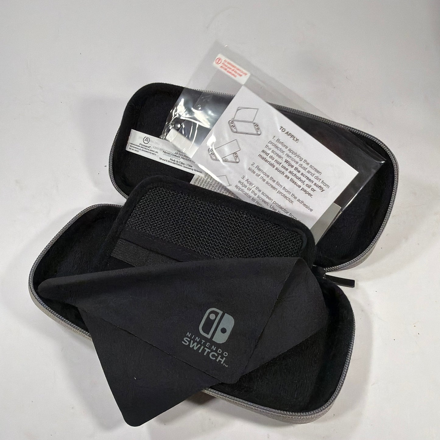 PowerA Nintendo Switch Lite NSL Stealth Carrying Case Black