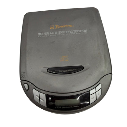 Emerson HD7057 Portable CD Player Super Anti-Skip Gray