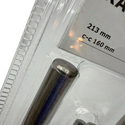 Lot of 2 IKEA KALLRÖR Stainless Steel Handles 213 mm 160 mm CC 503.570.02