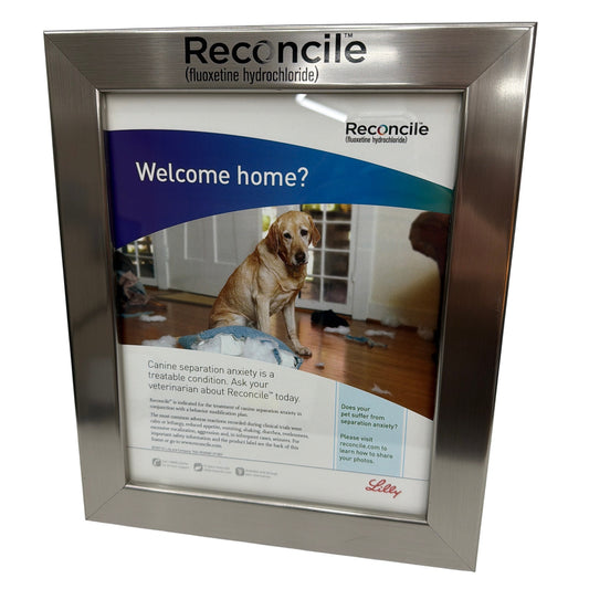 Reconcile (Fluoxetine Hydrochloride) Depression Anxiety Drug Ad Vet Framed