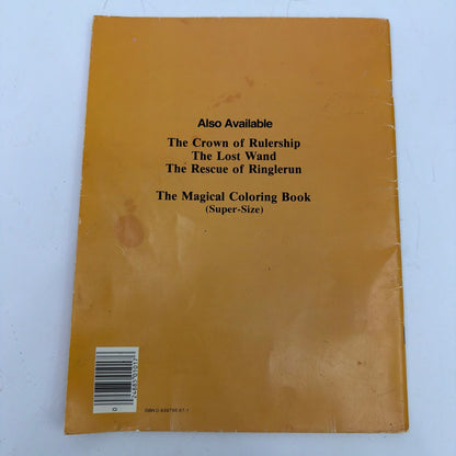 1983 Advanced Dungeons & Dragons Characters Coloring Book TSR Marvel ISBN 0-9397