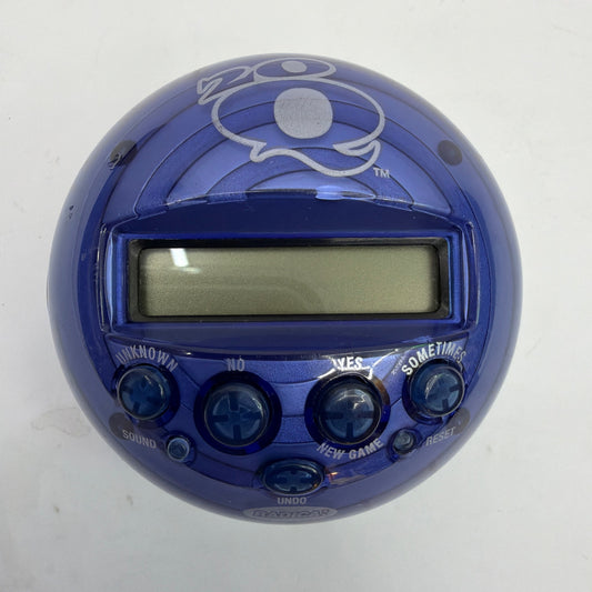 Radica 20Q Handheld Electronic Game Blue 2005 Non-Working As-Is