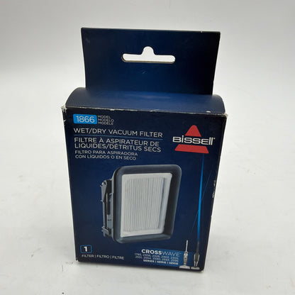 BISSELL 1866F CrossWave Wet/Dry Vacuum Filter Replacement 1-Pack