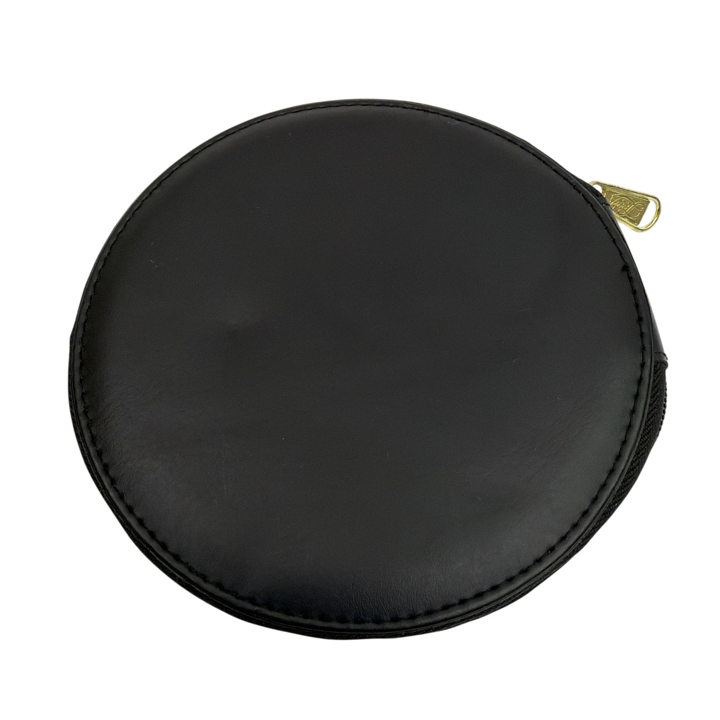 Microsoft Windows 2000 Round Zippered Case Pouch Leed's Black