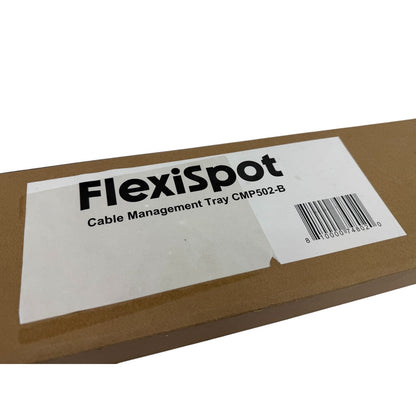 FlexiSpot Under Desk Cable Management Tray CMP502-B Black NEW