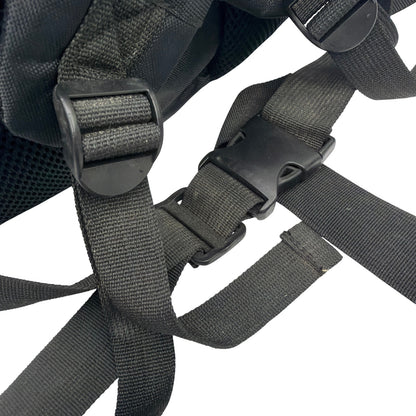 Sienna BCK-151B Black Gray Multi-Compartment Backpack