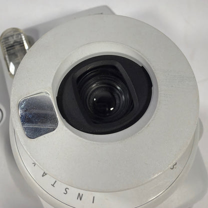 Fujifilm Instax Mini 9 Instant Film Camera Smokey White Tested Working