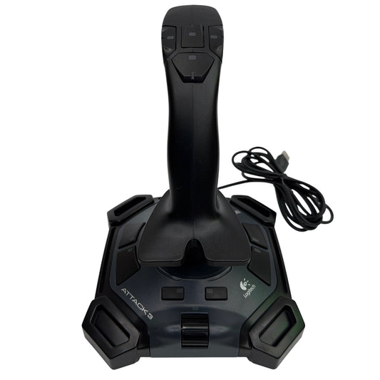 Logitech Attack 3 USB Flight Joystick Controller J-UJ18 (P/N 863213-1000)