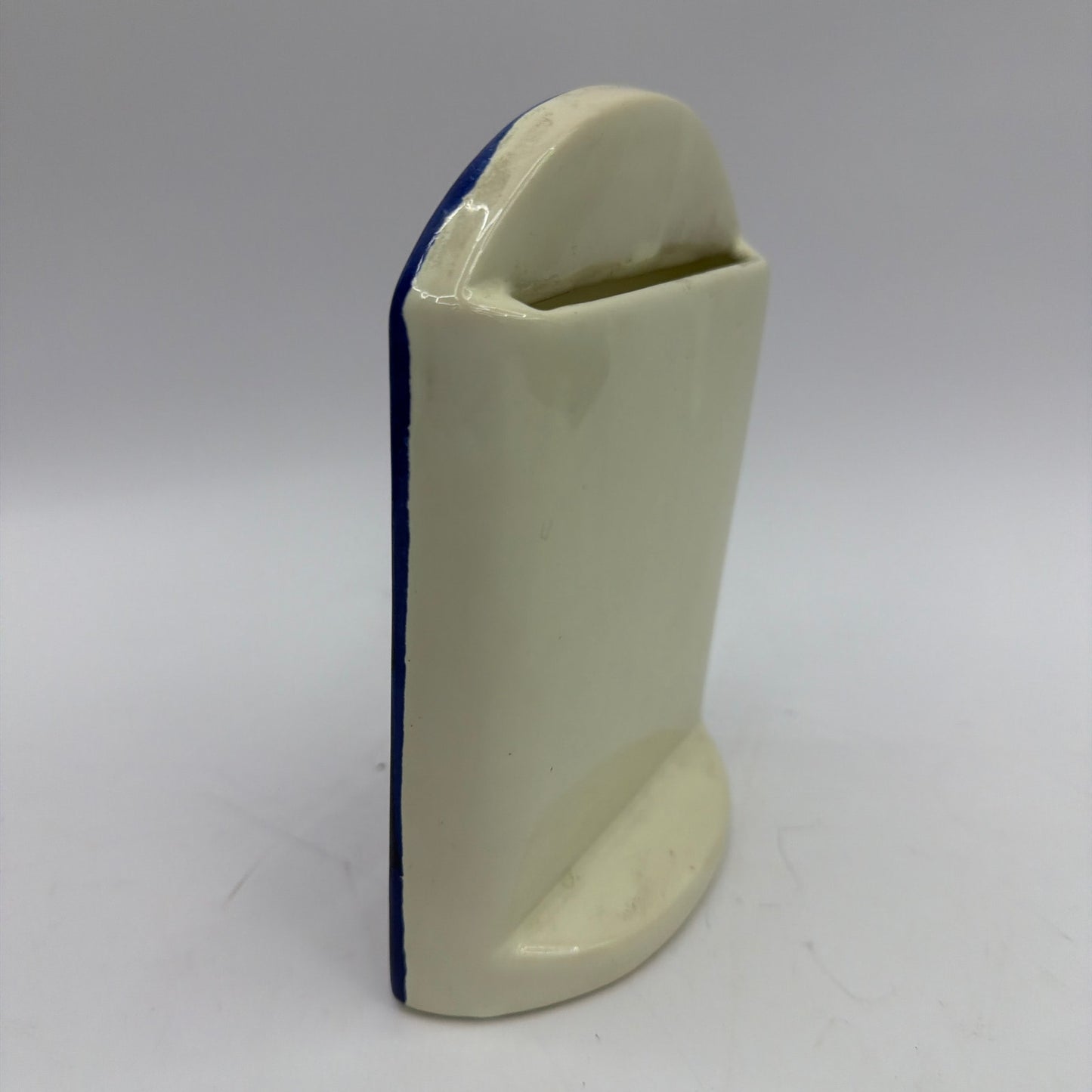 Hand-Painted Mexican Ceramic Picture Frame Tlalpan Mexico Fits 2.5x3.5 Photo