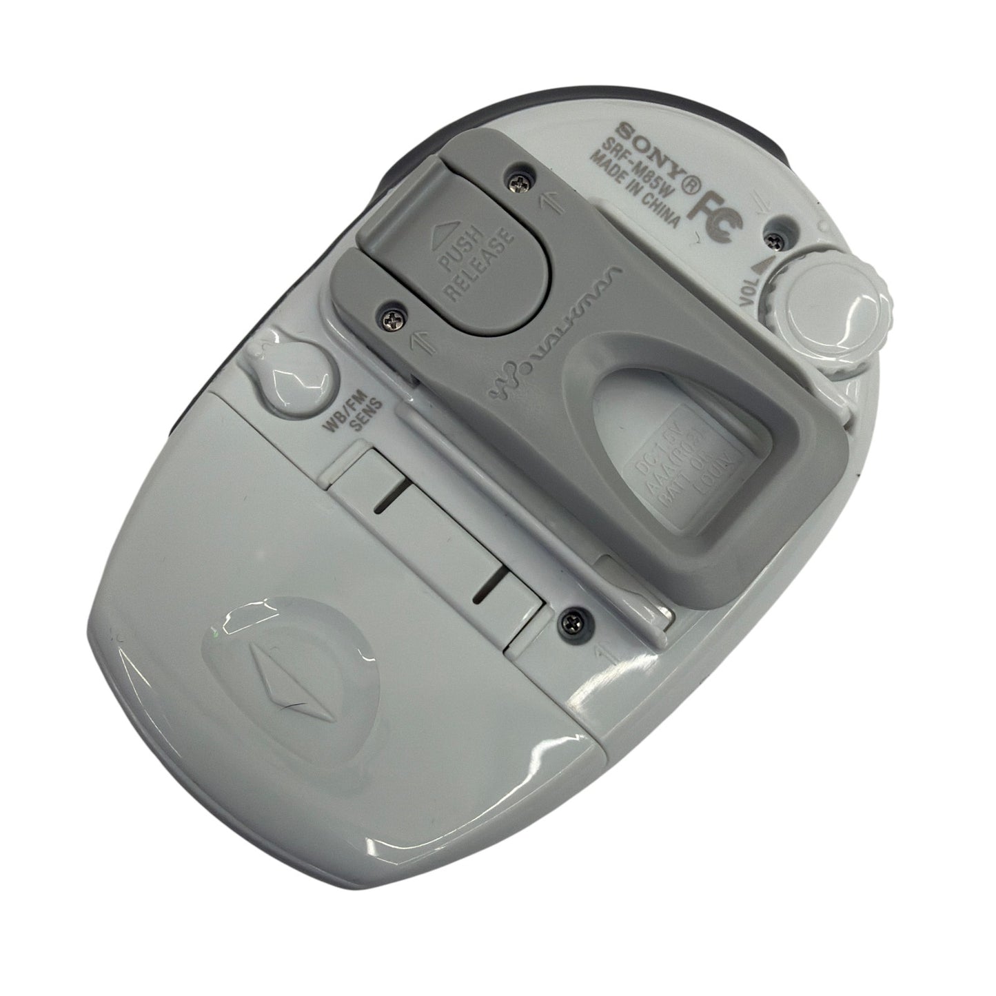 Sony Walkman Sports SRF-M85W S2 Weather/AM/FM Armband Radio with MDR-W014 Headps