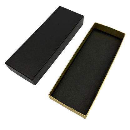 USA-Marked Hammer Shape Ballpoint Pen, Gold/Silver Tone with Box