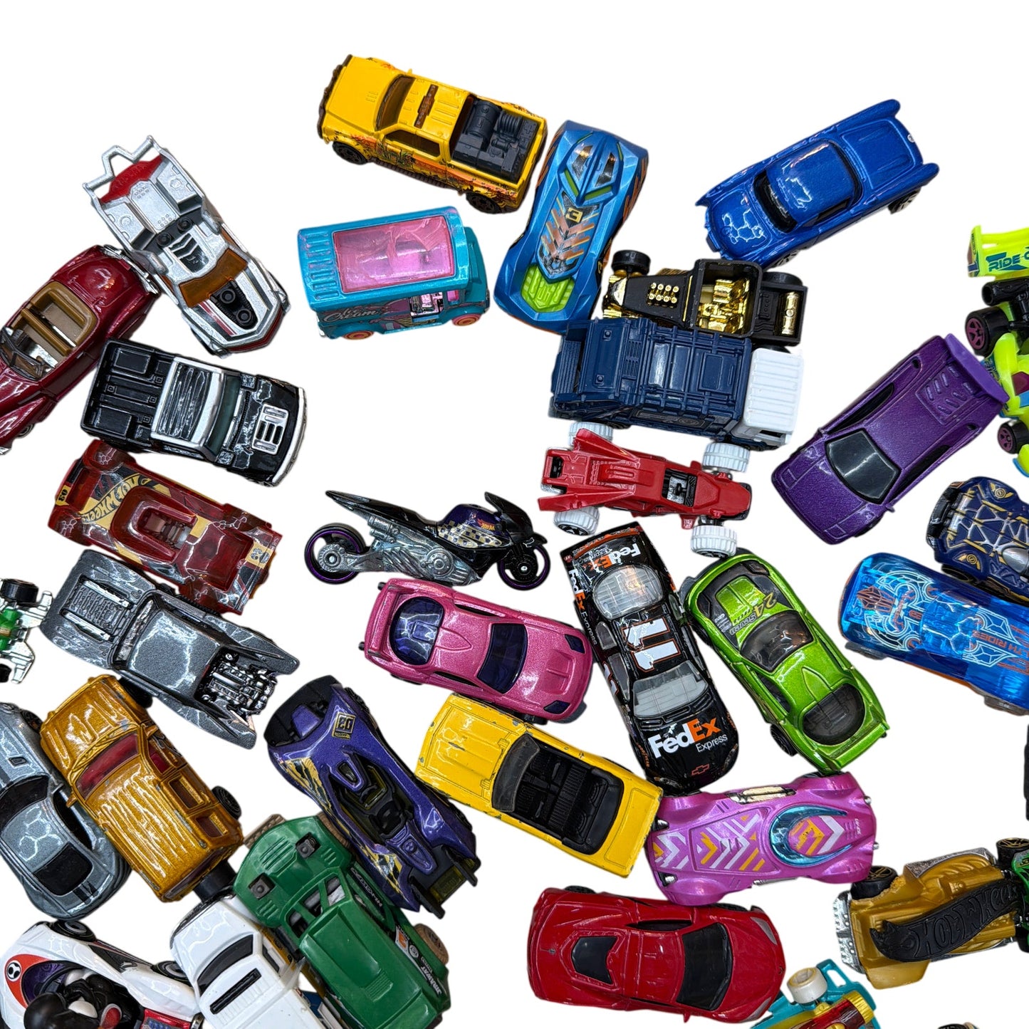 5+ lb Mixed Diecast Toy Cars Lot Random Bag Hot Wheels/Matchbox Style