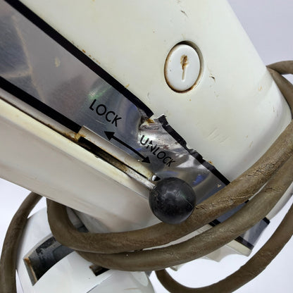 Vintage KitchenAid Hobart K45 Tilt-Head Stand Mixer White Parts/Repair with Bowl