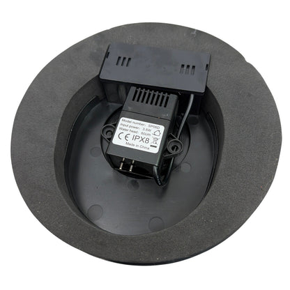 Yzert SP06D02 Solar Fountain 3.5W 2000mAh Floating Pump Black