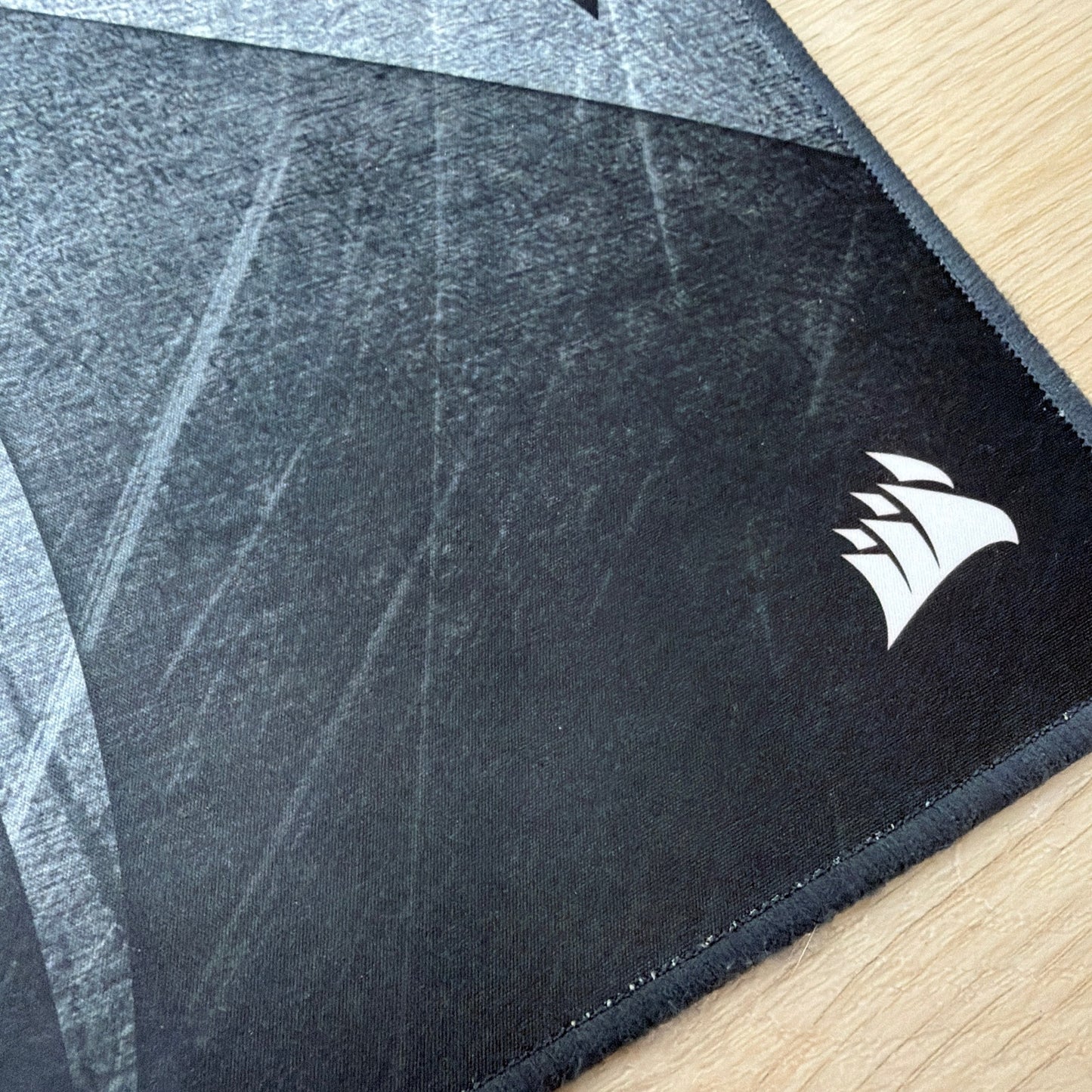 Lot of 2 Corsair Extended Mouse Pads 36x16 in Gray/Black Mixed Models