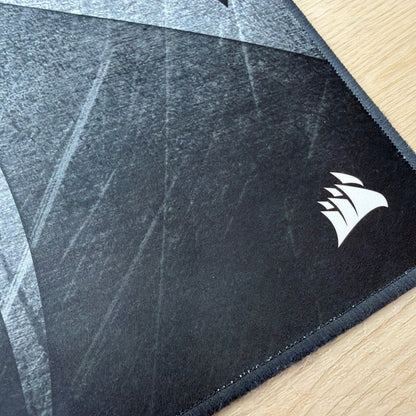 Lot of 2 Corsair Extended Mouse Pads 36x16 in Gray/Black Mixed Models