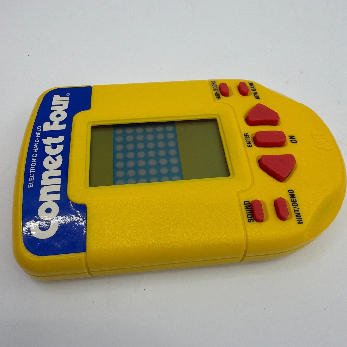 Milton Bradley Connect Four Electronic Handheld Game 1995 Model 4634 Tested