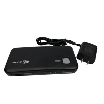 Rocketfish 4-Port HDMI Switch 3D HDMI Selector with Power Adapter