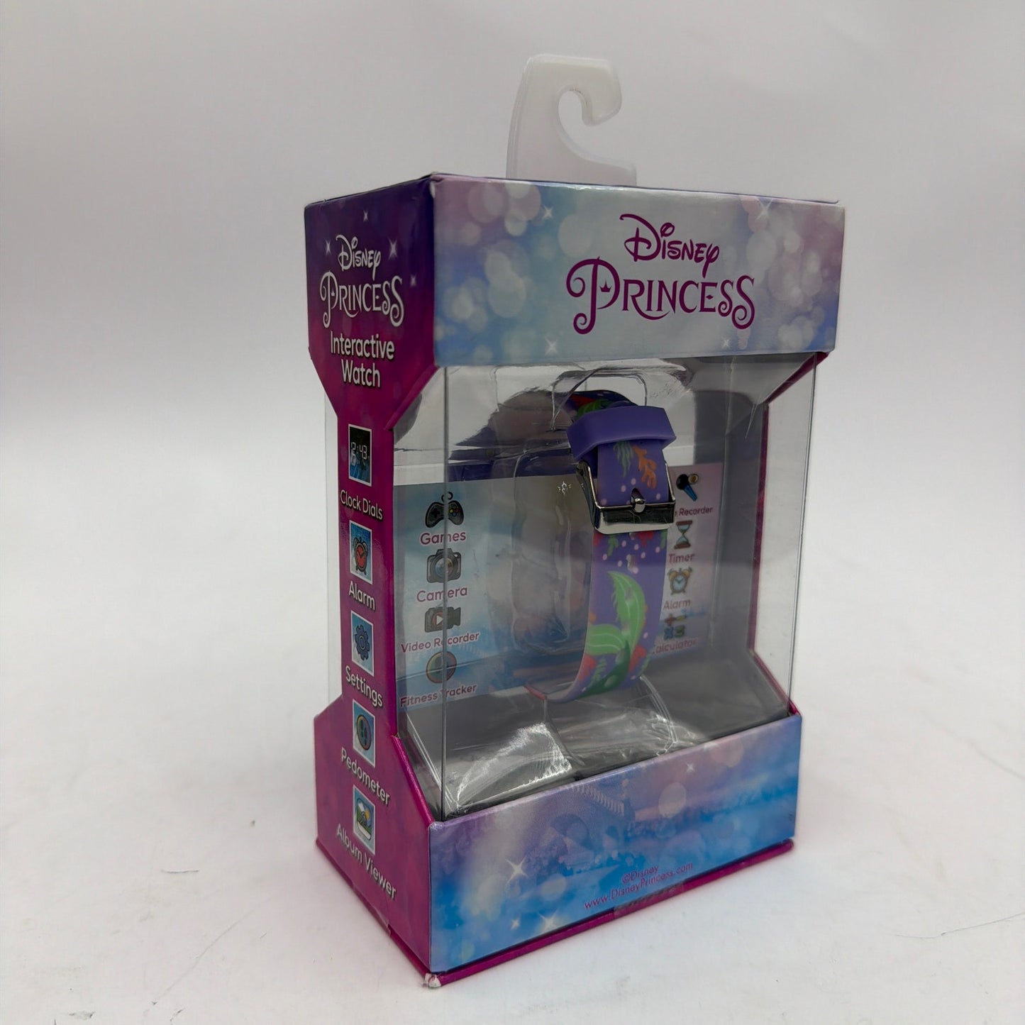 Accutime Disney Princess Interactive Touchscreen Watch PN2150BX Purple