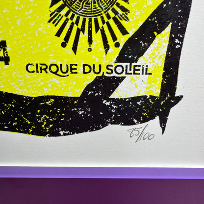 Cirque du Soleil Dralion Signed Limited Edition Print Framed 27x33