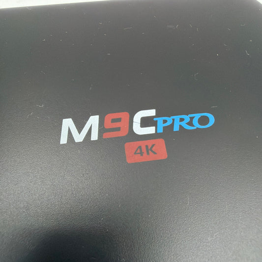 M9C Pro 4K Android TV Box 8GB Media Streamer with Power Adapter
