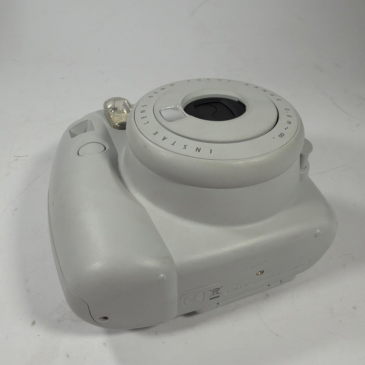 Fujifilm Instax Mini 9 Instant Film Camera Smokey White Tested Working