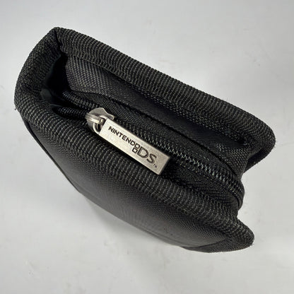 Nintendo DS Black Zipper Carrying Case Pouch 6 x 4 x 2 in