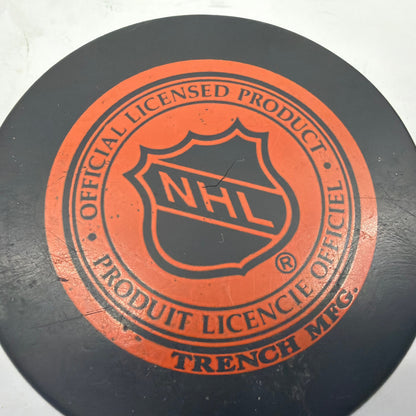 Calgary Flames Official Licensed NHL Hockey Puck 3 Inch Trench Mfg