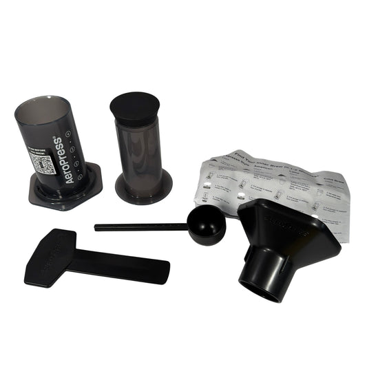 AeroPress Coffee Maker Press Set With Funnel Scoop Stirrer and Instructions