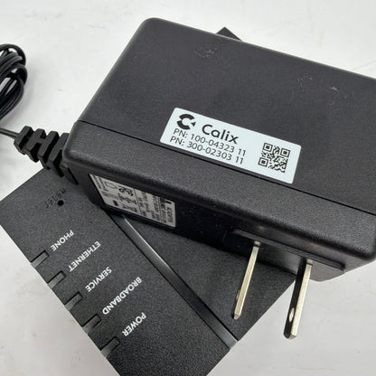 Calix GigaPoint 803G GPON Fiber ONT with Power Adapter