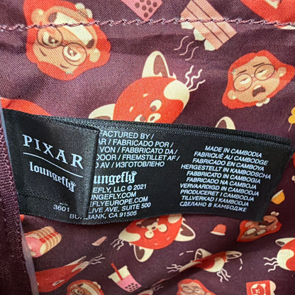Loungefly Disney Pixar Turning Red Panda Cosplay Mini Backpack WDBK2221 Tail