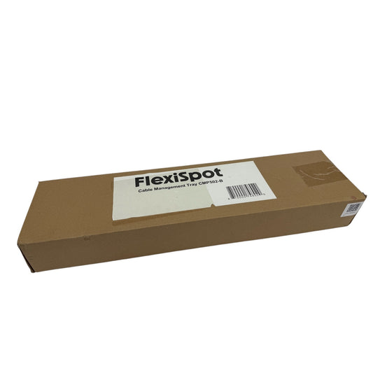 FlexiSpot Under Desk Cable Management Tray CMP502-B Black NEW