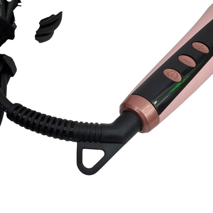 L'ANGE Heated Hair Straightening Brush Pink/Black SKU 2136/2137 Tested